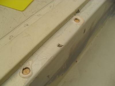 Boston Whaler - repairing screw holes