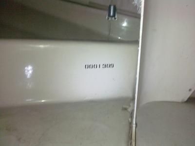 Boston Whaler - Stenciled number