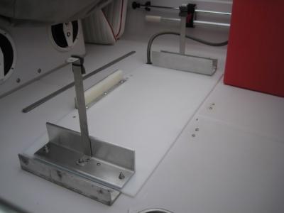 Boston Whaler - New fuel tank mounts