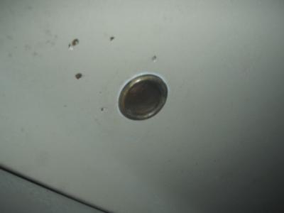 Boston Whaler - Cable Tunnel Sump Drain