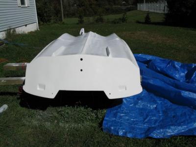 Boston Whaler - done sanding