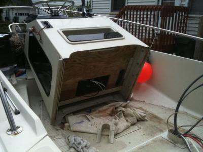 Boston Whaler - Re-rigging