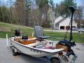 Boston Whaler - Super Sport 13 With Trolling Motor Deployed