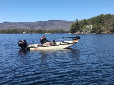 Boston Whaler - Shake Down Cruise With Trolling Motor